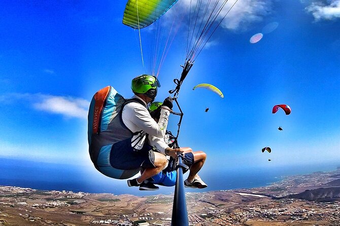 Acrobatic Paragliding Tandem Flight above south Tenerife - Best Weather Conditions and Cancellation Policy