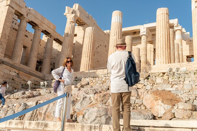 Acropolis 'GOLDEN-HOUR' Private Tour with Licensed Expert Guide - Ascending the Propylaea and the Mythical Statue of Athena