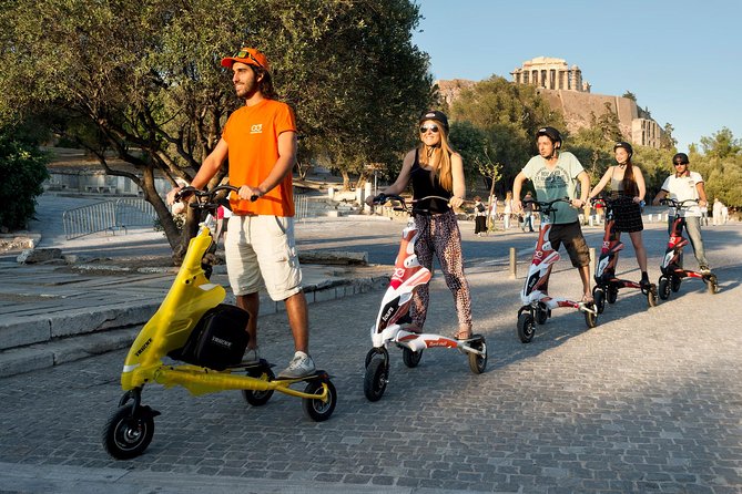 Acropolis Half-day Walking and Trikke Tour - Starting Point at Scooterise and Early Morning Departure