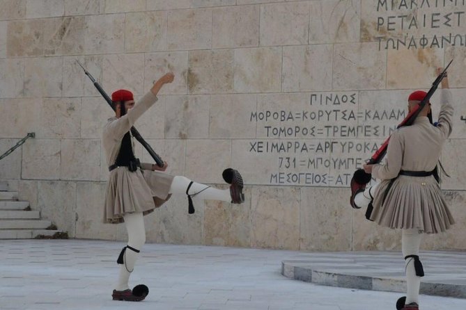 Acropolis Walking Tour with Professional Guide & Transportation - The Changing of the Guard at the Tomb of the Unknown Soldier