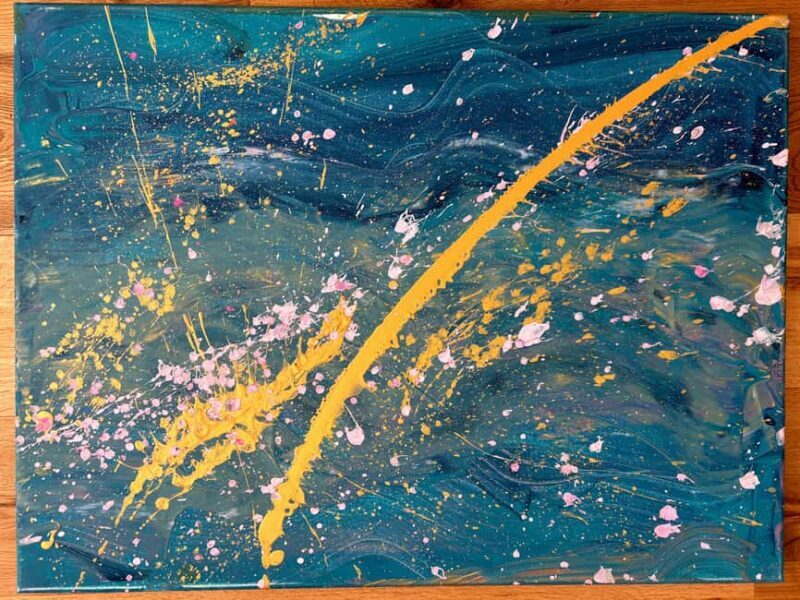 Action Painting Vienna - Creating Art with No Protective Suit Worries