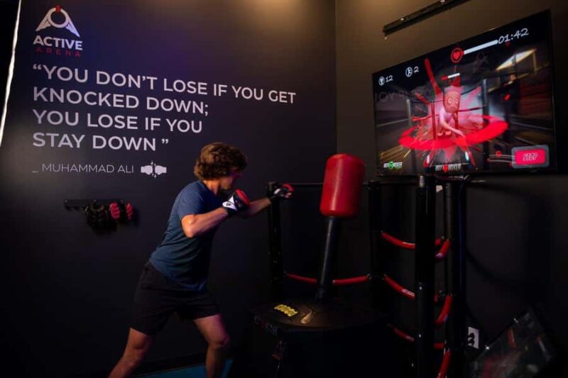 Active Arena Dallas Interactive Indoor Gaming Experience - The Skiing Simulator: Feel the Mountain Slope