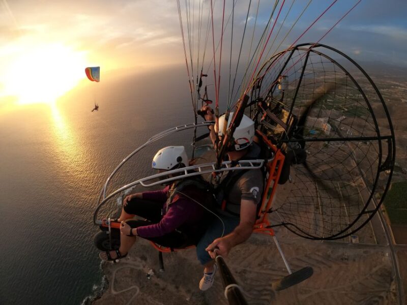 Adeje: Paratrike Flying Tour with Hotel Pickup and Photos - Safety and Professionalism: Leading the Flight