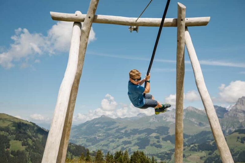 Adelboden: Vogellisi Adventure Trail Family Hike - The End of the Trail: The Vogellisi Play Sculpture