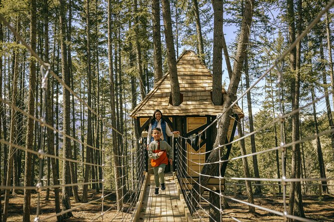 Admission Ticket to Golden Skybridge - The Treetop Village Play Park for Families