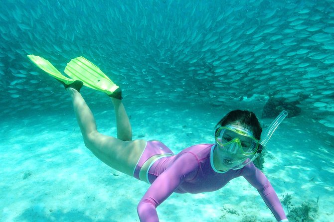 Adrenaline adventure on this Super Snorkeling Tour with ATVs and zip lines. - Ziplining Between Towering Trees with a Jungle View