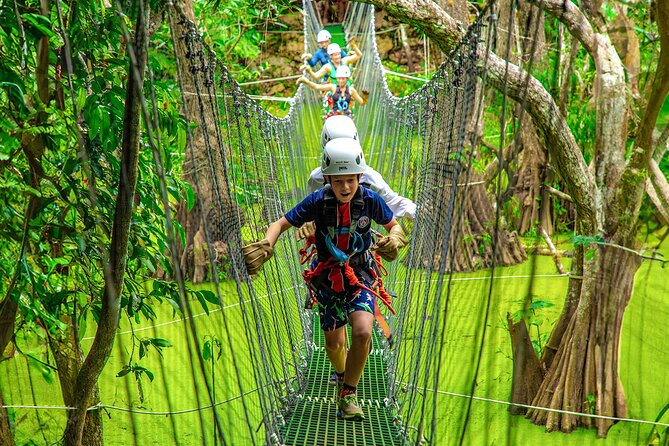 Adrenaline Adventure, Zip Line, ATV and Cenote Maya - Zip Line Over the Jungle Canopy