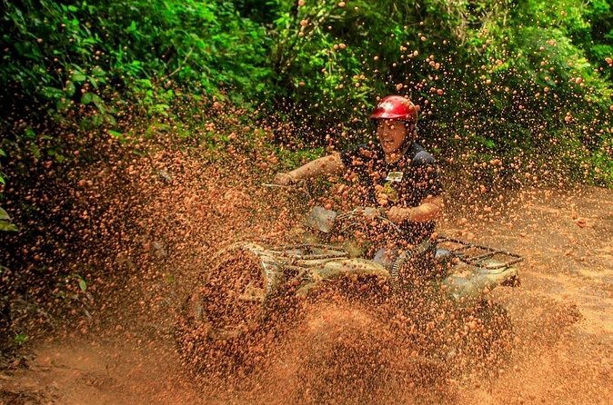 Adrenaline Experience (drive ATVs, do Ziplines and swim in a Cenote) in one day - Ziplines: Soaring Through the Jungle Canopy