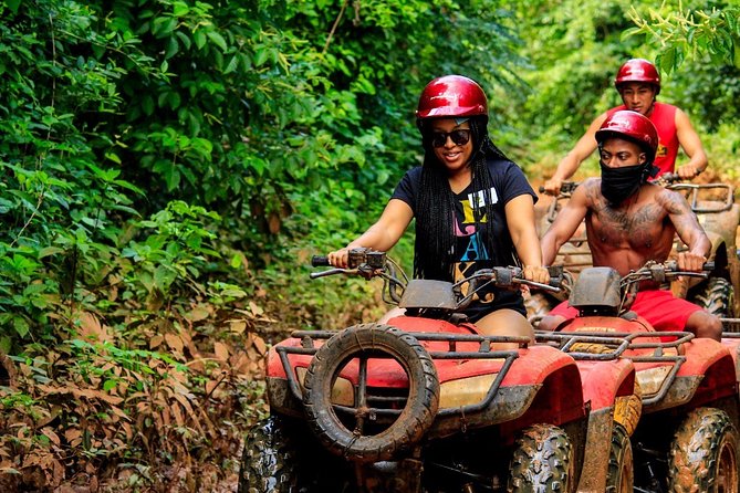 Adrenaline tour ATV Single with Ziplines and Cenote Swim Experience from Cancun - Key Points