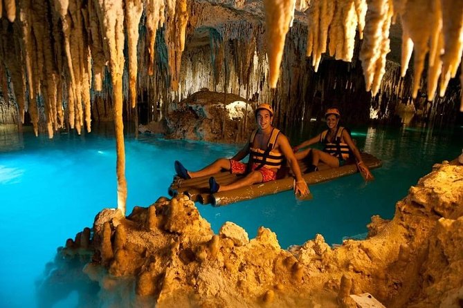 Adrenaline Tour Xplor Fuego from Cancún & Playa del Carmen - Underground Rafting and Cave Exploration