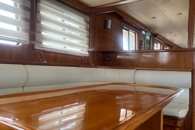 ADULTS 16+ LUXURY YACHT - from Protaras Cypriot lunch & 1 drink - Viewing Fig Tree Bay from the Water