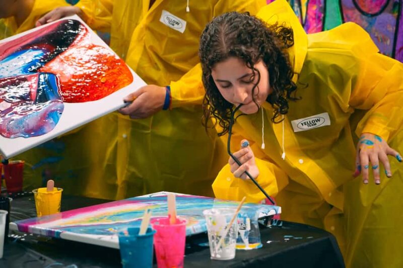 Adults Party Art Experience - Fluid Art with Art Touch