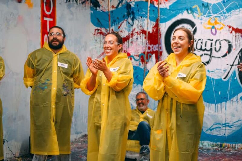 Adults Party Art Experience - Shooting & Spinning Art Experiences