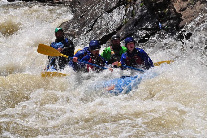 Advanced Whitewater Rafting in Clear Creek Canyon near Denver - The Expertise of Guides Like Russel and Luke