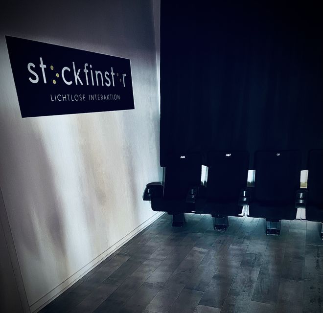 Adventure Darkness - Guided tour in the dark - The Journey to the Dark Bar and Reflection Time