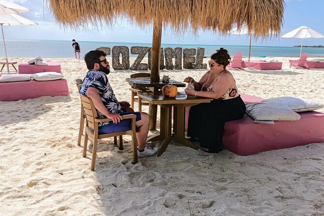 Adventure in Punta Sur Ecological Reserve Cozumel - Relaxing at Playa Punta Sur for Swimming and Snorkeling