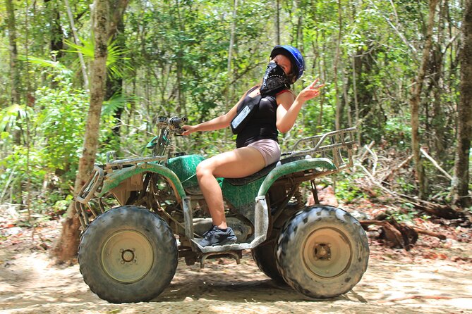 Adventure in the Mayan Jungle with ATV and Zip Line in Tulum - Exploring a Cave Cenote: Discovering Underworld Beauty