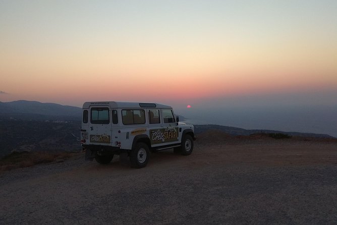 Adventure Jeep Safari Amazing sunset - From Heraklion to the Stunning Mountain Sunset