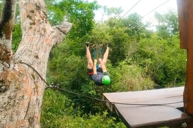 Adventure on the cenote route with zip line and typical lunch - Physical Activity and Accessibility