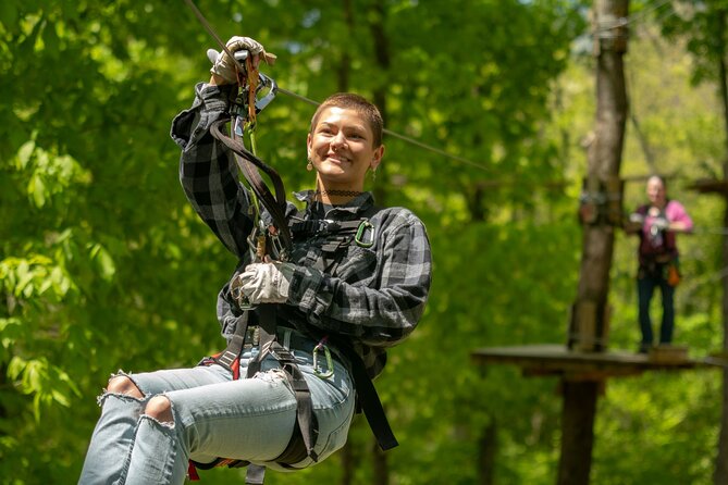 Adventure Park Ziplining and Climbing in Nashville - The Starting Point for Your Treetop Challenge