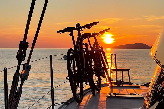 Adventure Sailing 4 Night Dubrovnik Cruise on the Huck Finn Cat - Setting out on a Small-Group Sailing Excursion