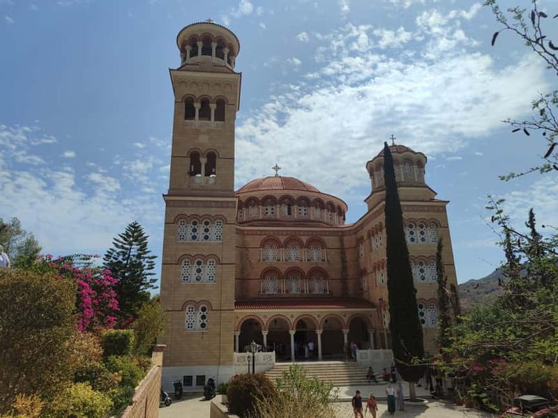 Aegina: Agios Nektarios Monastery and Paliachora Tour - Key Points