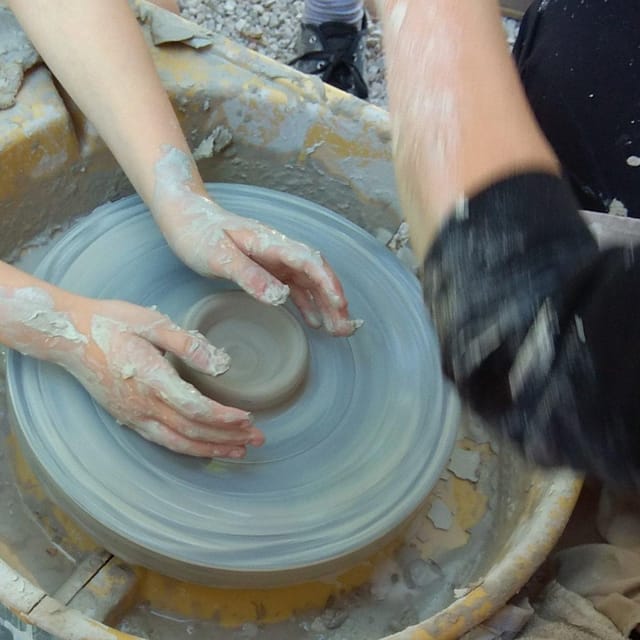 Aegina: Ceramics Class with a Local Potter - Creating Your Own Pottery with the Pinching Technique