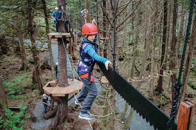 Aerial Adventure Ropes Course in Sitka - Starting Point and Transportation in Sitka