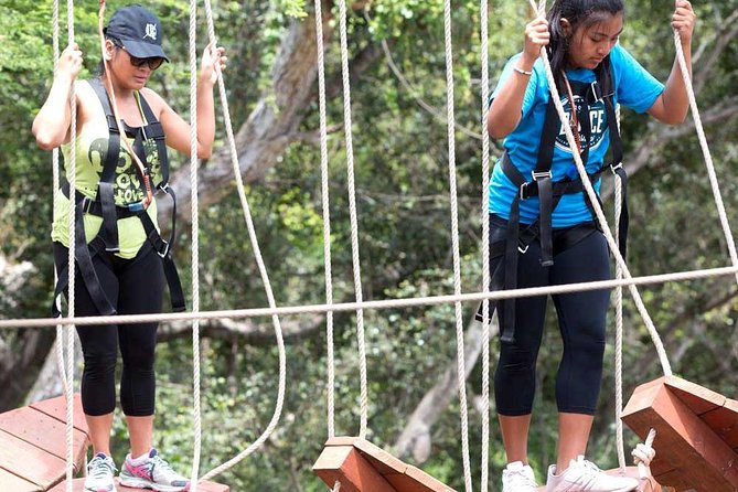 Aerial Challenge Course - Starting Point at Coral Crater Adventure Park in Kapolei