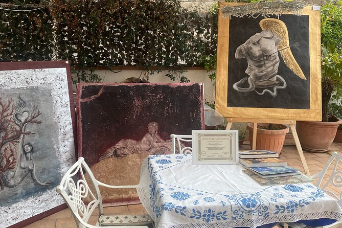 Aerma Polani's Atelier Tour - The End-of-Tour Refreshment: Limoncello or Neapolitan Coffee