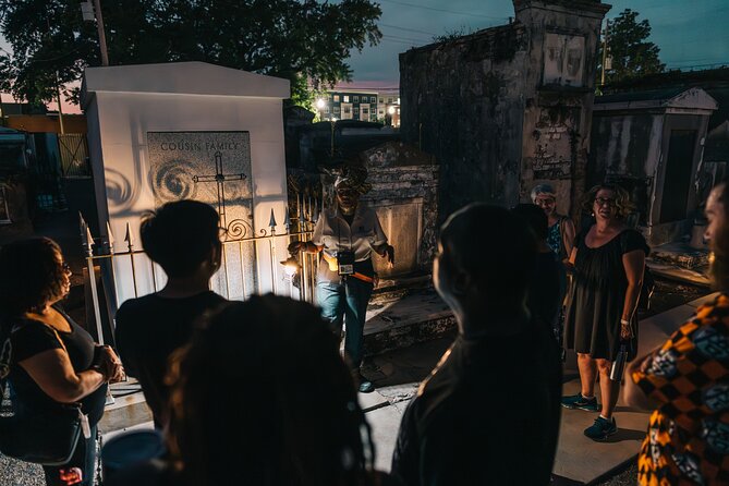 After-Dark Historical Night Tour of St. Louis Cemetery No. 1 - The Architectural and Cultural Highlights of the Cemetery