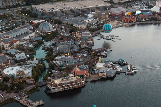 After hours 31 Mile Helicopter Tour Over All The Theme Parks - Experience Orlando’s Iconic Theme Parks from the Sky for $155