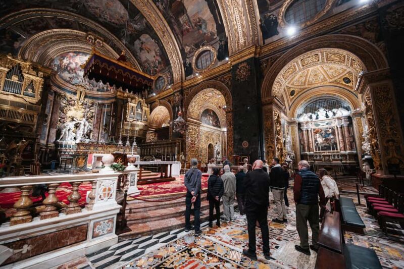 After-hours Tour of St John's Co-Cathedral with Performance - The Artistic Significance of Caravaggio’s Masterpiece