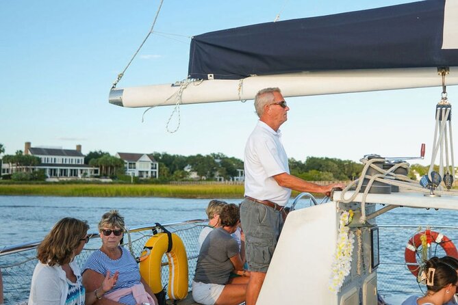 Afternoon Charleston Historic Harbor Sail - Lux Catamatan - Exploring Shem Creek’s Vibrant Atmosphere