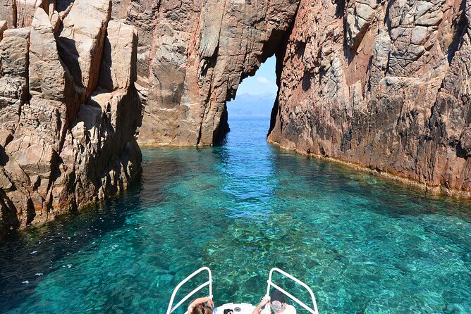 Afternoon in Scandola and creeks of Piana with stop in Girolata - Sunset and Seasonal Swimming Opportunities