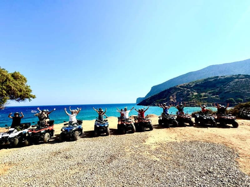 Ag. Pelagia Crete: Quad Safari to explore authentic villages - Visiting the Ghost Town of Fodele