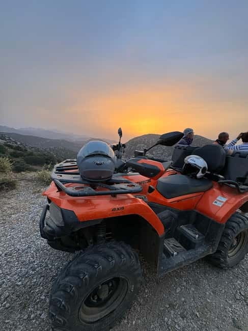 Agia Pelagia: Sunset or Morning Quad Tour & Ghost Town Visit - Key Points
