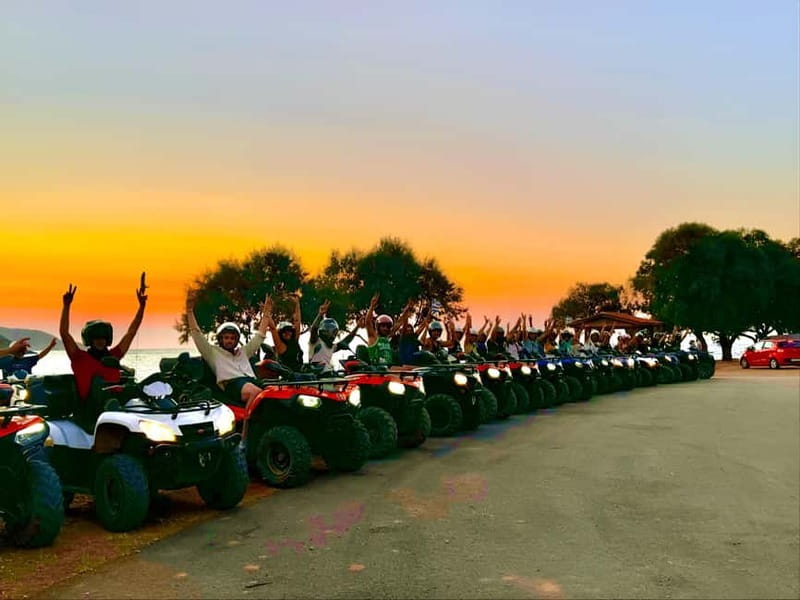 Agia Pelagia: Sunset or Morning Quad Tour & Ghost Town Visit - Break in Fodele and Local Shop Experiences