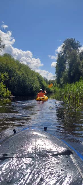 Agunnaryd: guided packrafting tour (4 hours) - Explore Southern Swedish Lake Landscapes with a Guided Packrafting Tour