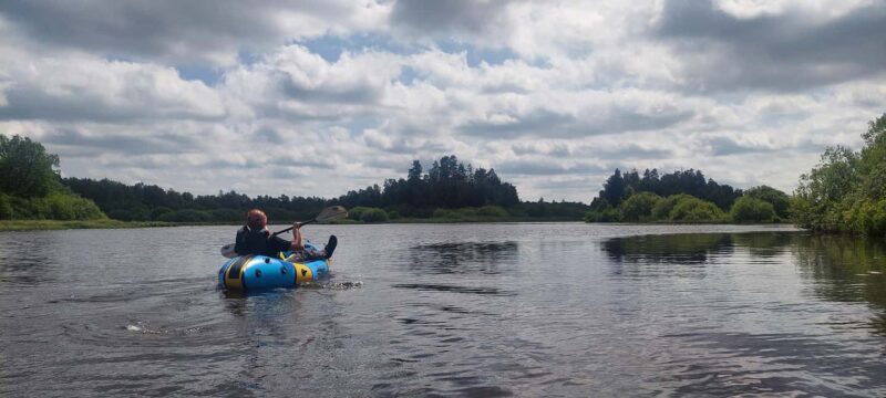 Agunnaryd: guided packrafting tour (4 hours) - The Equipment and Guided Instruction in Detail