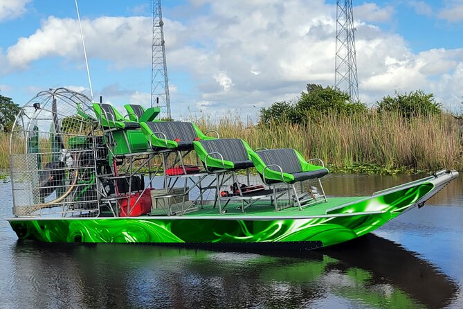 Airboat Rides in Fort Lauderdale Captain Wayne - Experience the Everglades from an Open-Top Airboat with Captain Wayne
