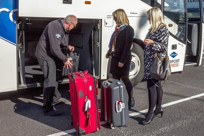 Airport Express Shared Departure Transfer from Reykjavik Hotels to Keflavik Airport - Key Points