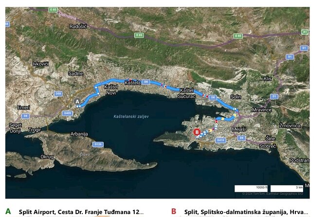 Airport Split: Private Transfer to Split - Key Points