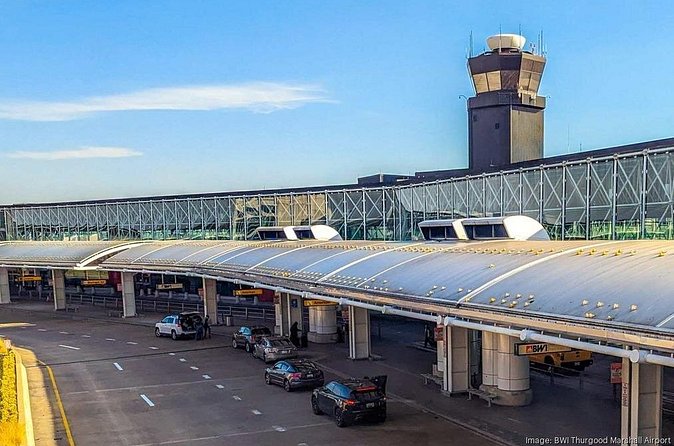 Airport Transfer: From Martinsburg to Baltimore Int. Airport BWI - Professional Drivers and Monitoring Traffic Conditions