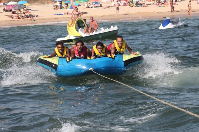 Airstream: "Crazy cookie" ride From Albufeira - Comparing the "Crazy Cookie" to Other Water Activities in Albufeira