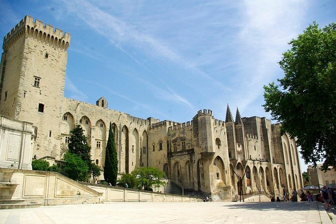 Aix en Provence and Avignon city of Popes Private Tour - Discovering the Palais des Papes