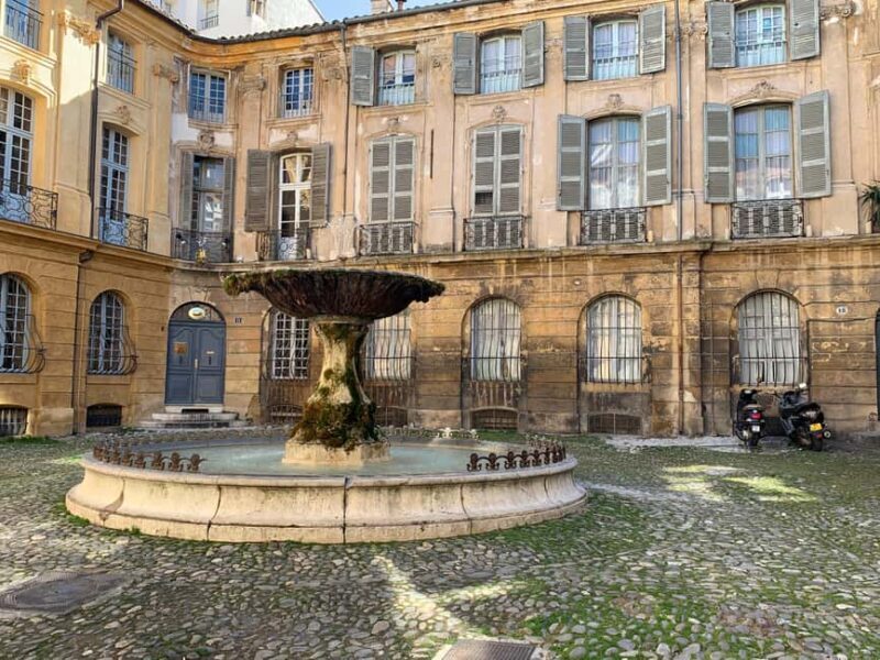 Aix-en-Provence: Gourmet and Cultural walking Tour - Walking Along Aix’s Charming Streets and Fountains