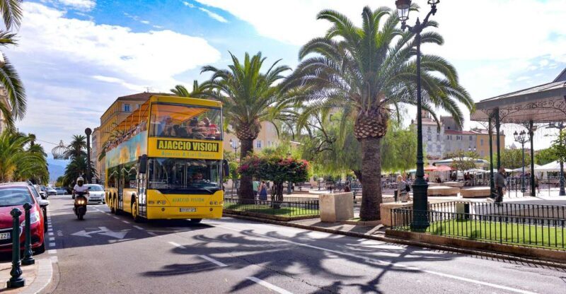 Ajaccio: Town Highlights and Coast Open-Top Bus Tour - Key Points