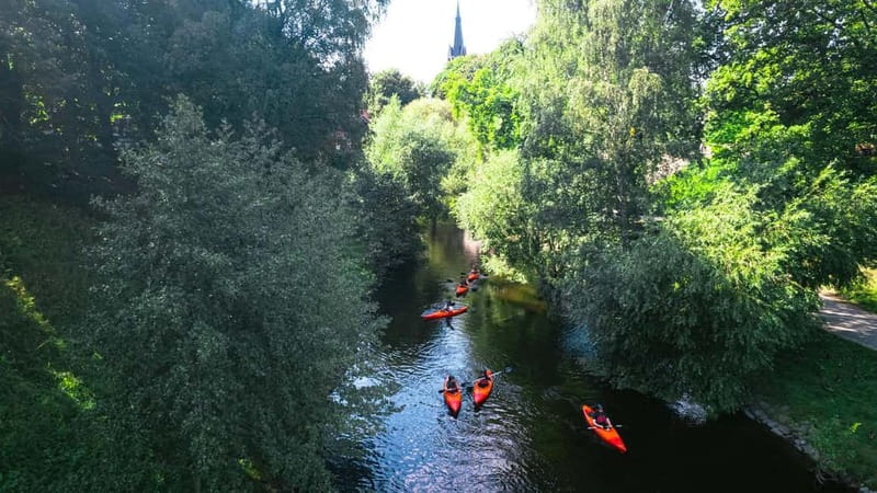 Akerselva River: Urban Paddling Adventure Kayak Tour - Exploring Oslos Architectural Landmarks from the Water