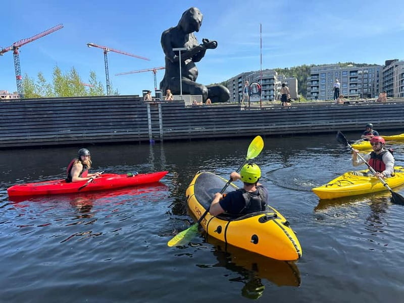 Akerselva River: Urban Paddling Adventure Kayak Tour - The Adventure of Paddling Through a Tunnel